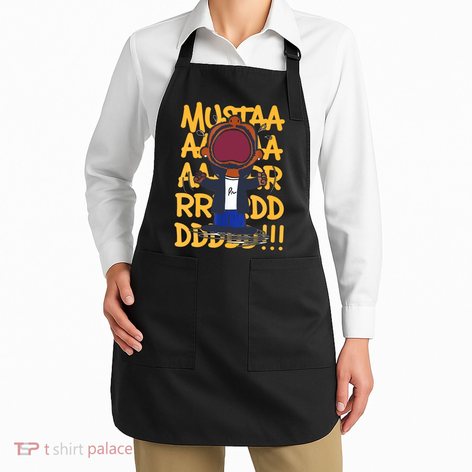 Mustard Meme Apron