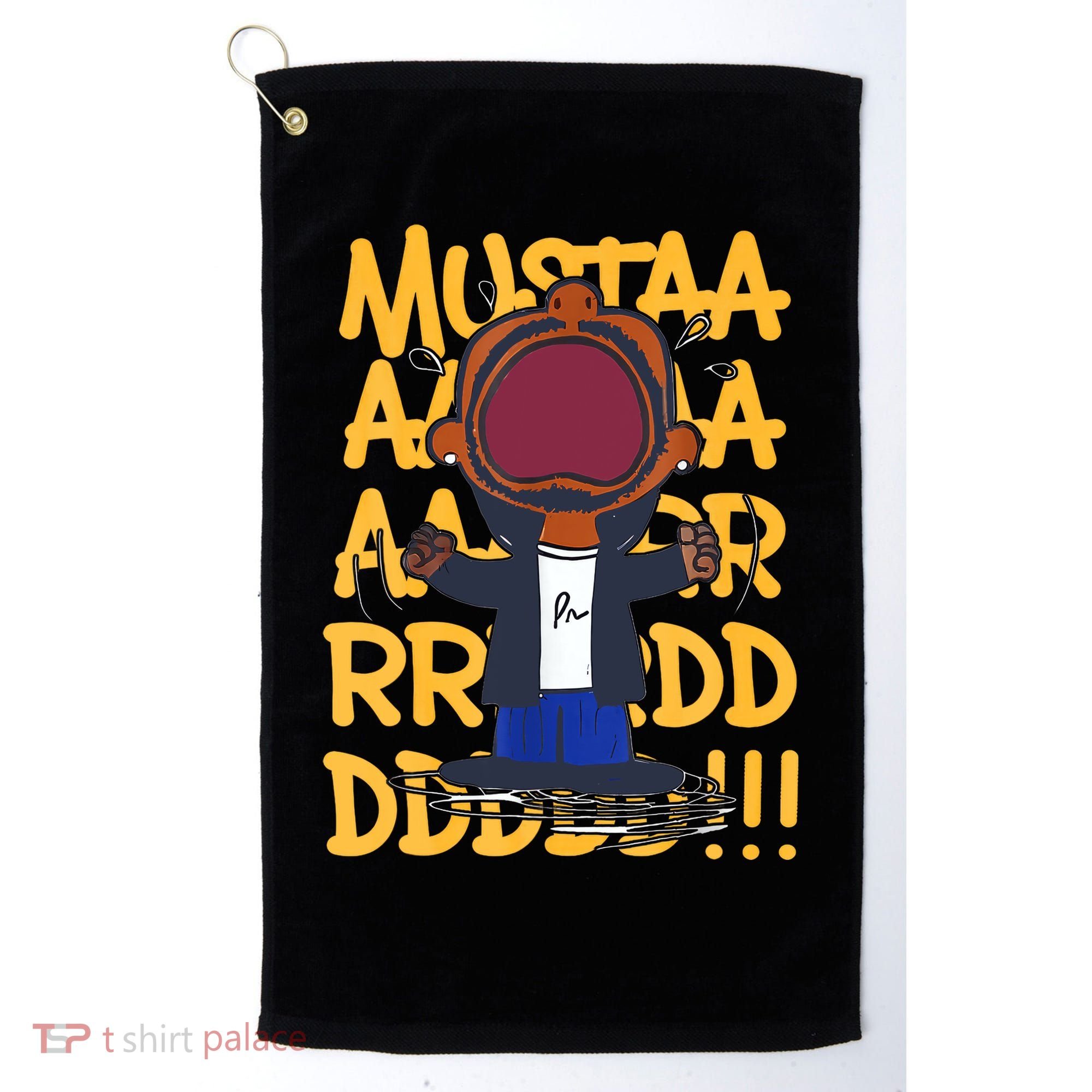 Mustard Meme Golf Towel