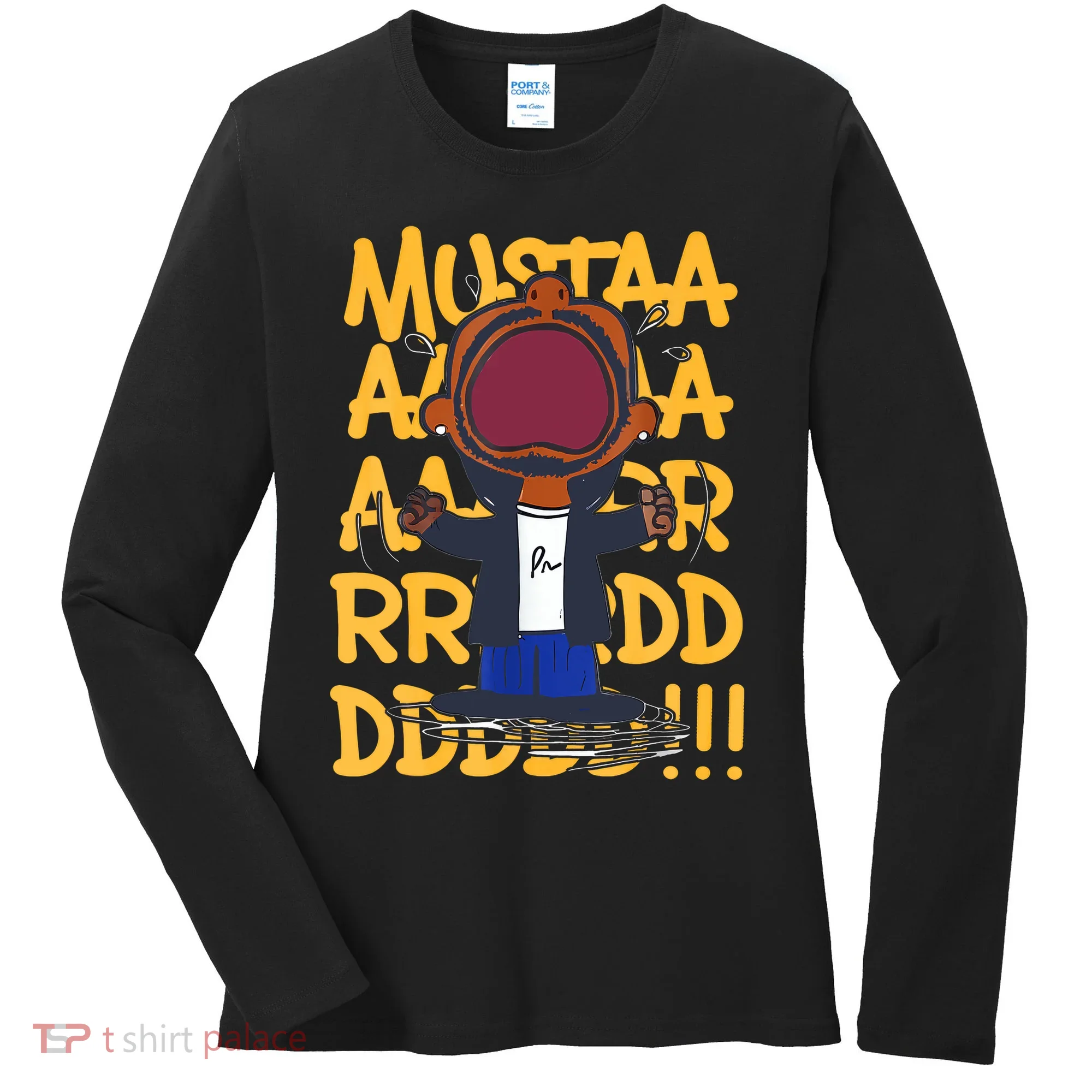 Mustard Meme Women's Long Sleeve Shirt