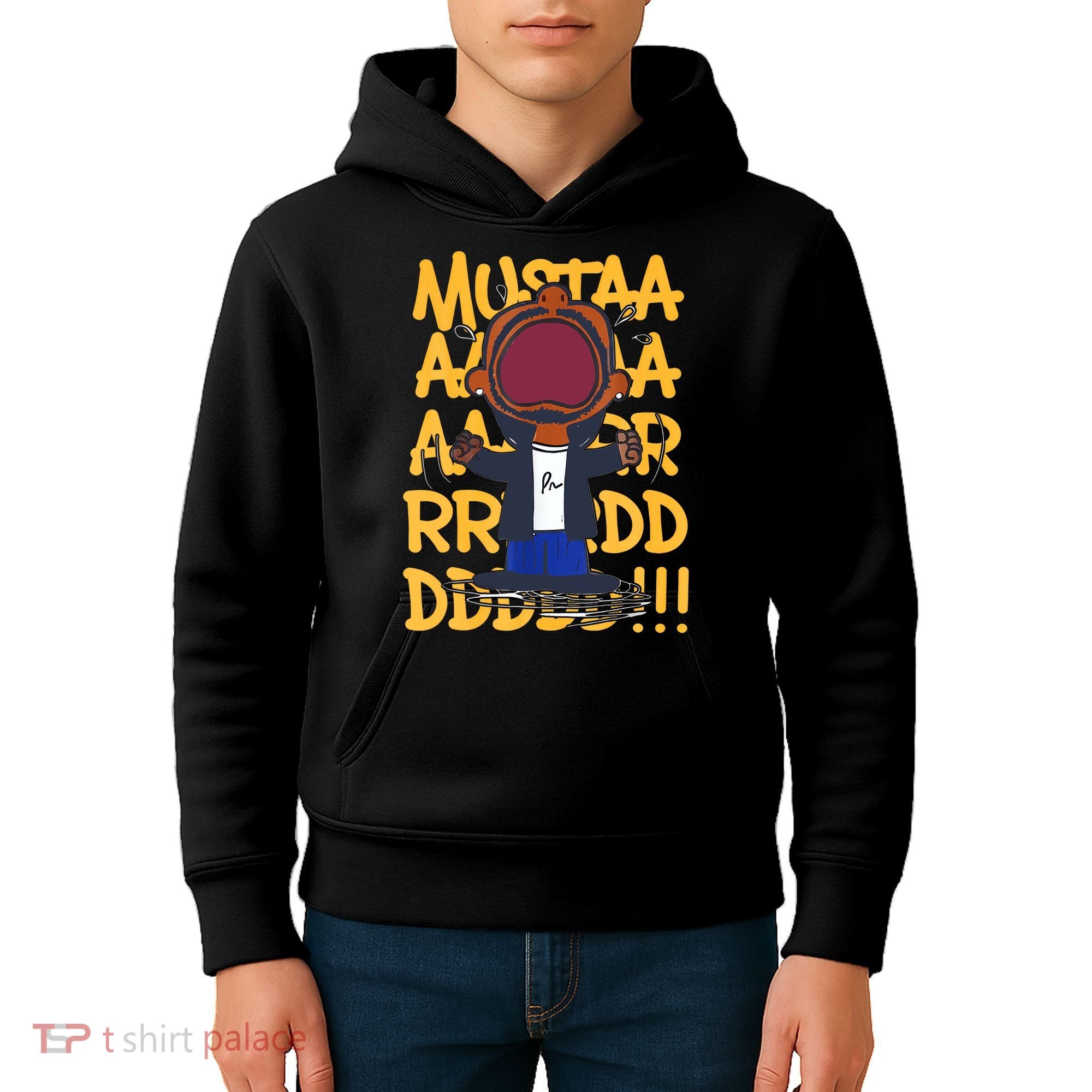 Mustard Meme Kids Hoodie
