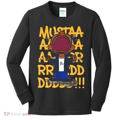 Mustard Meme Kids Long Sleeve Shirt