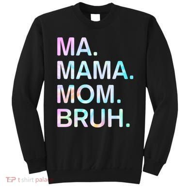 Ma Mama Mom Bruh Vintage Retro Sweatshirt