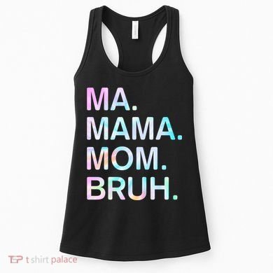 Ma Mama Mom Bruh Vintage Retro Women's Tank Top