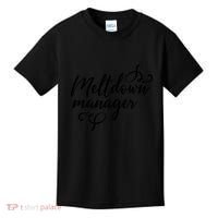 Meltdown Manager Kids T-Shirt thumb 0