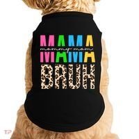 Mama Mommy Mom Bruh Cheetah Print Doggie Tank thumb 0