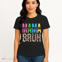 Mama Mommy Mom Bruh Cheetah Print Women's T-Shirt thumb 4
