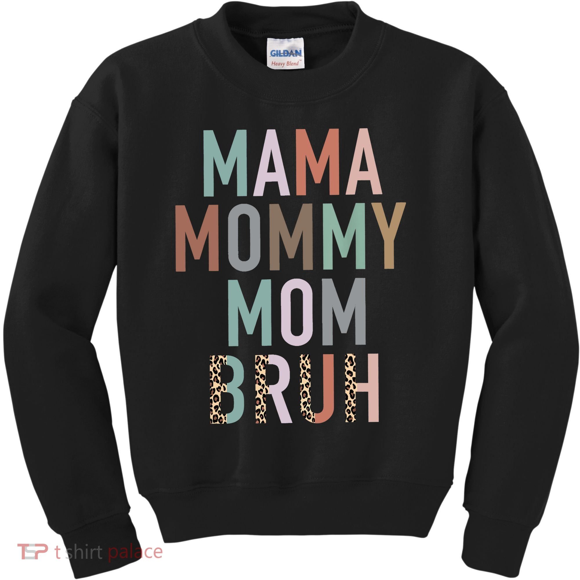Mama Mommy Mom Bruh Ma Gifts Funny Saying Mom Kids Sweatshirt
