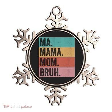 Ma Mama Mom Bruh Vintage Retro Ornament