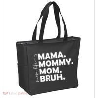 Mama Mommy Mom Bruh Life Tote Bag thumb 2
