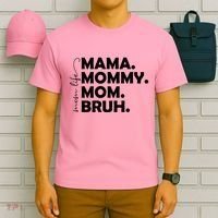 Mama Mommy Mom Bruh Life T-Shirt thumb 6