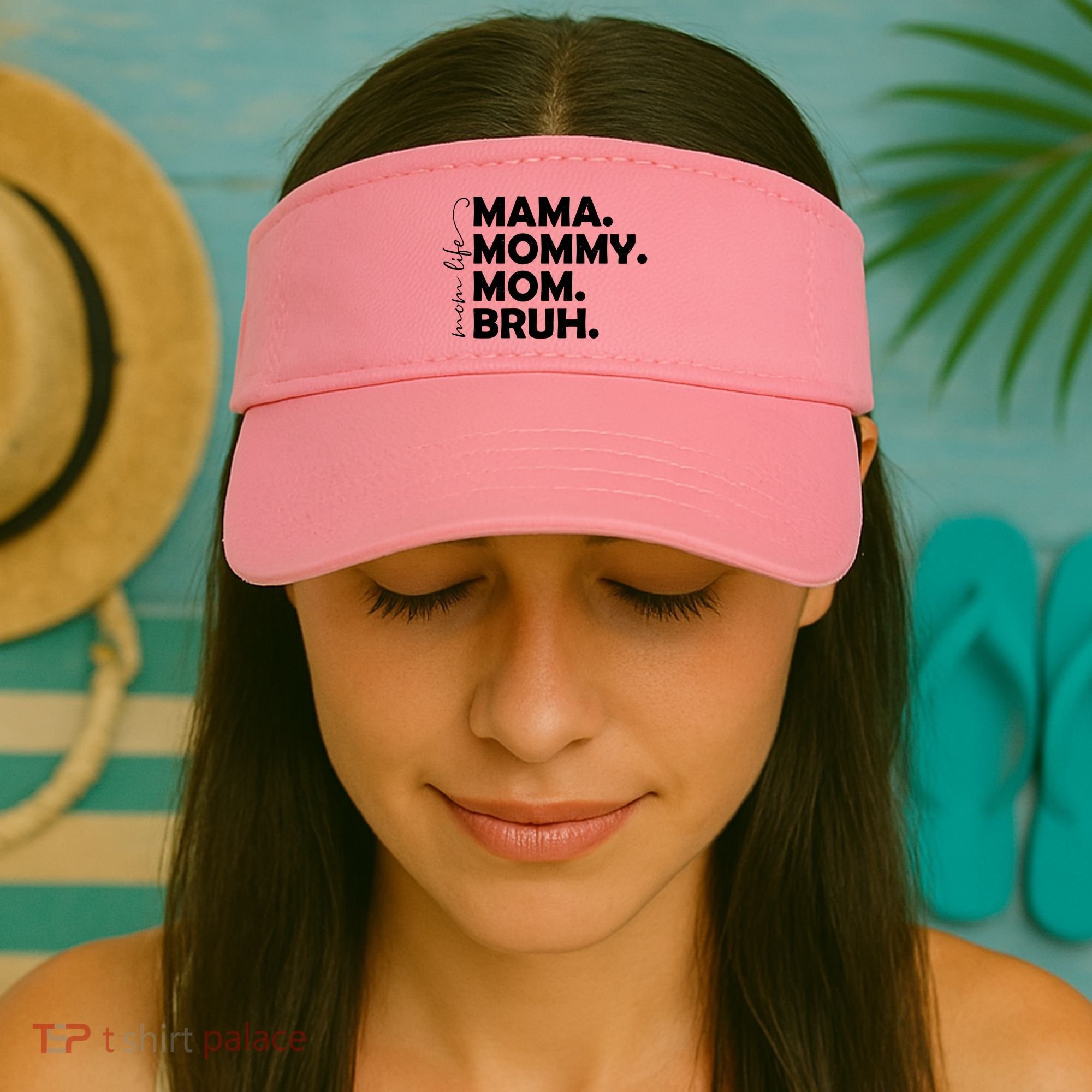 Mama Mommy Mom Bruh Life Visor
