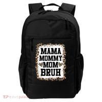 Mama Mommy Mom Bruh Bleached Leopard Mother Day Backpack thumb 0