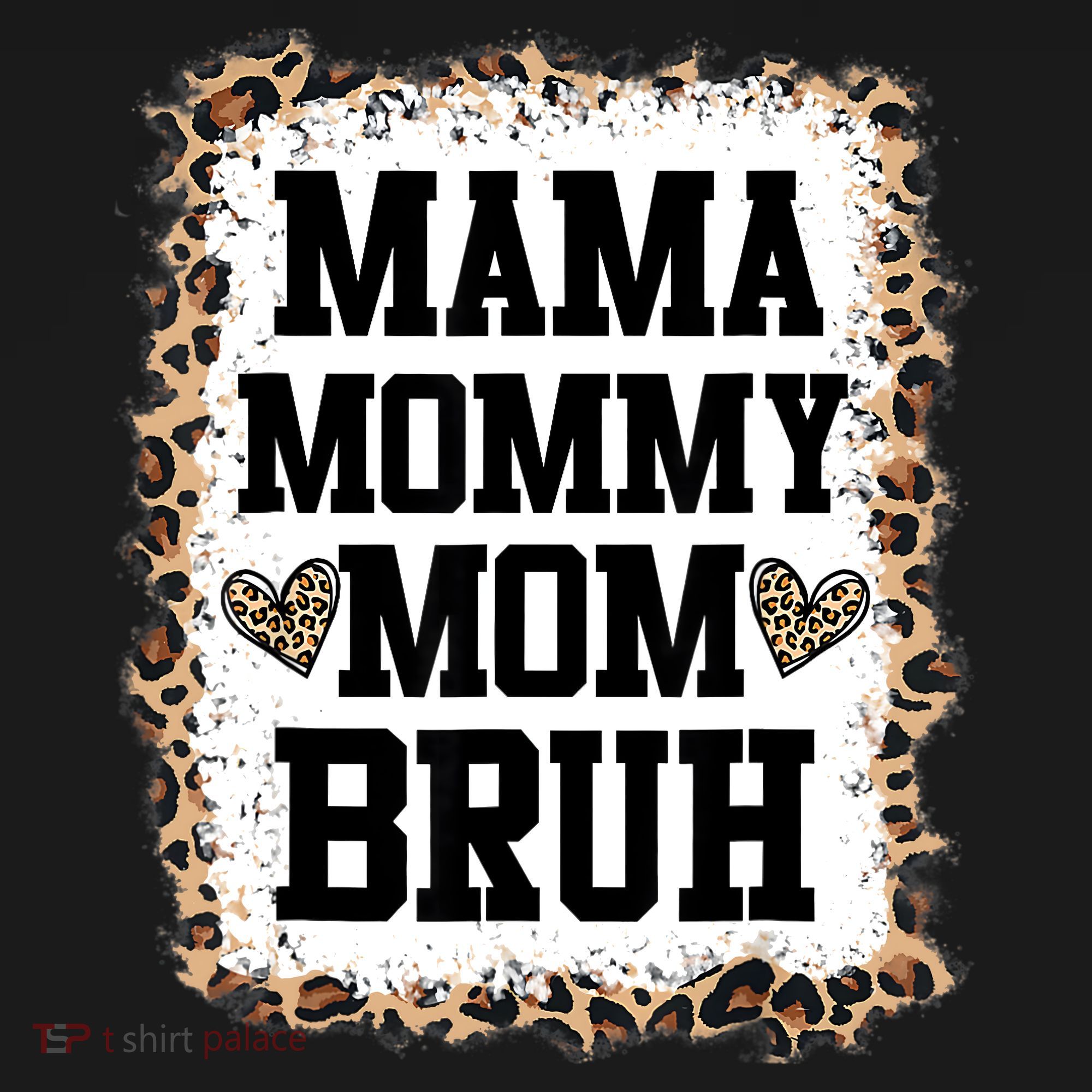 Mama Mommy Mom Bruh Bleached Leopard Mother Day Backpack