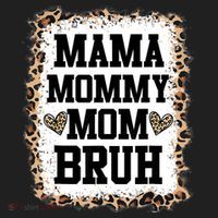 Mama Mommy Mom Bruh Bleached Leopard Mother Day Tumbler thumb 3