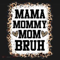 Mama Mommy Mom Bruh Bleached Leopard Mother Day Ornament thumb 1