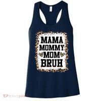 Mama Mommy Mom Bruh Bleached Leopard Mother Day Women's Tank Top thumb 0