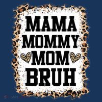 Mama Mommy Mom Bruh Bleached Leopard Mother Day Women's Tank Top thumb 5