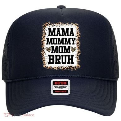 Mama Mommy Mom Bruh Bleached Leopard Mother Day Hat