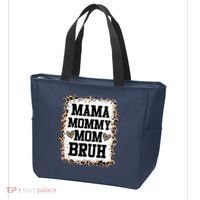 Mama Mommy Mom Bruh Bleached Leopard Mother Day Tote Bag thumb 3