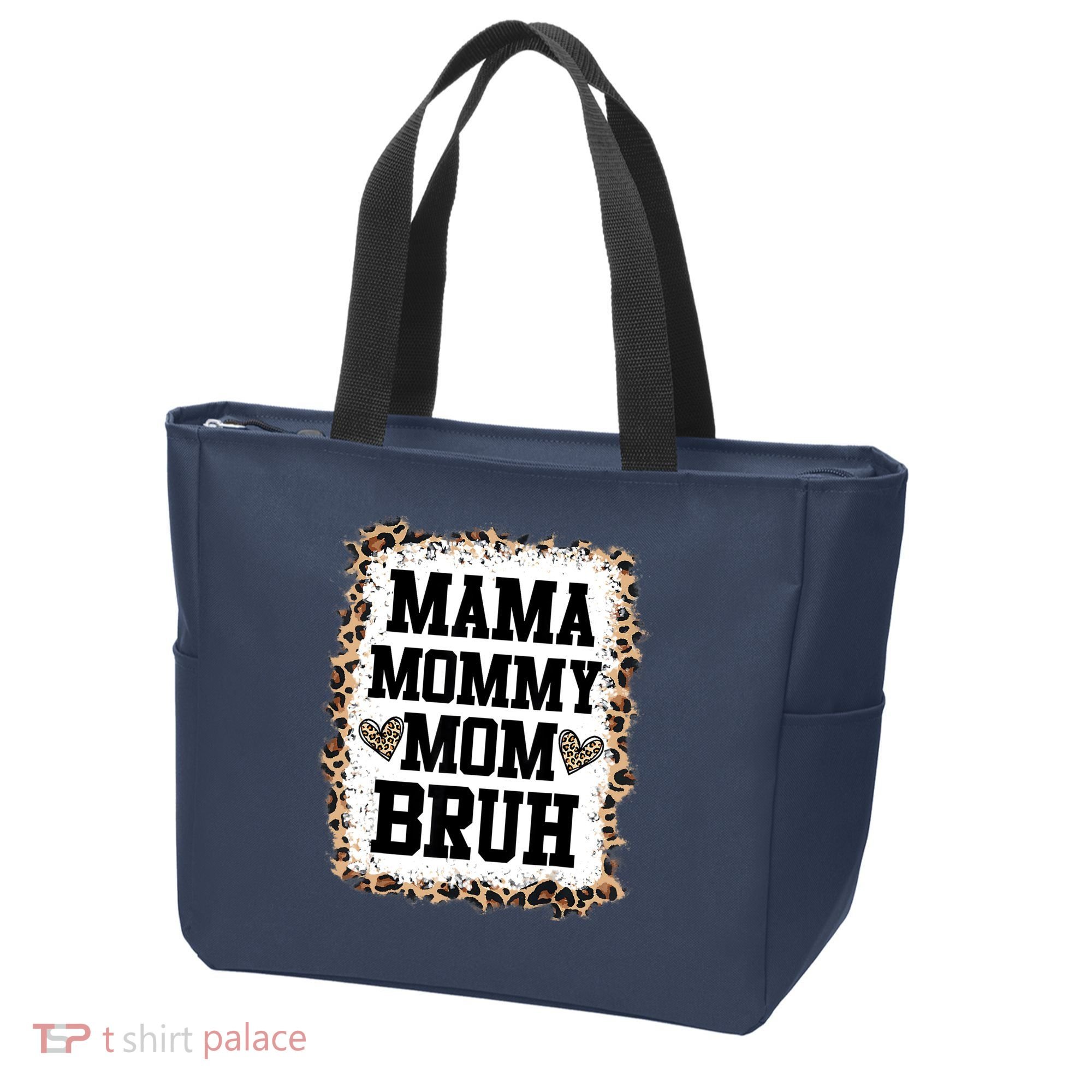 Mama Mommy Mom Bruh Bleached Leopard Mother Day Tote Bag