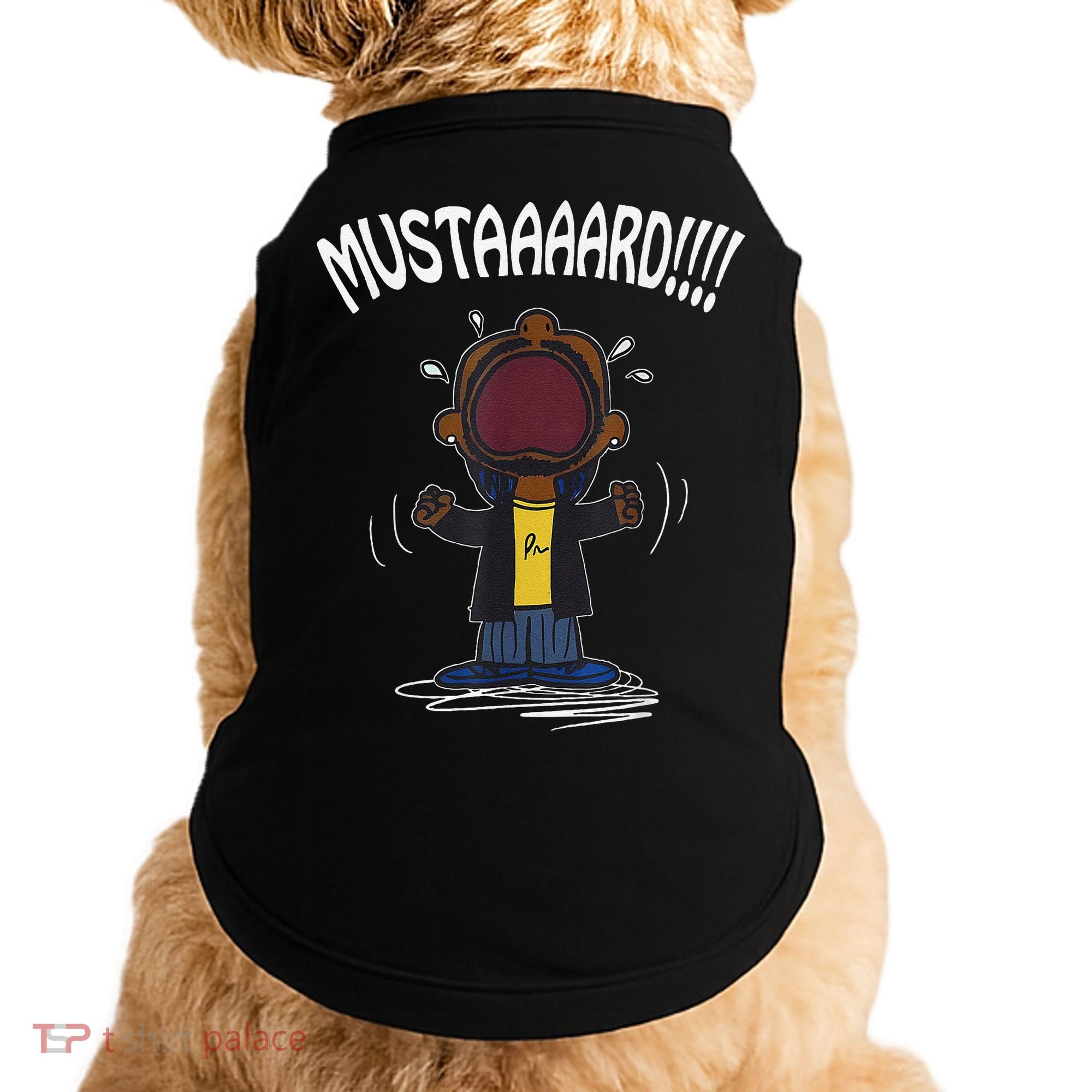 Mustard Meme Doggie Tank