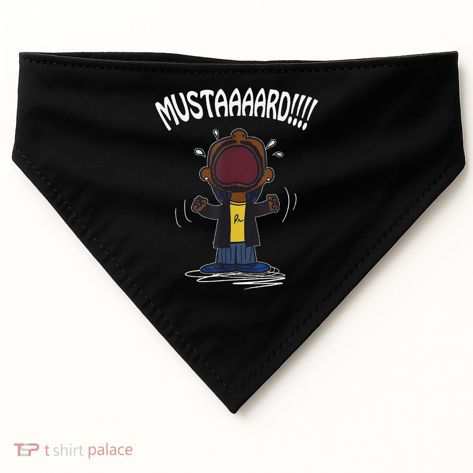 Mustard Meme USA-Made Doggie Bandana