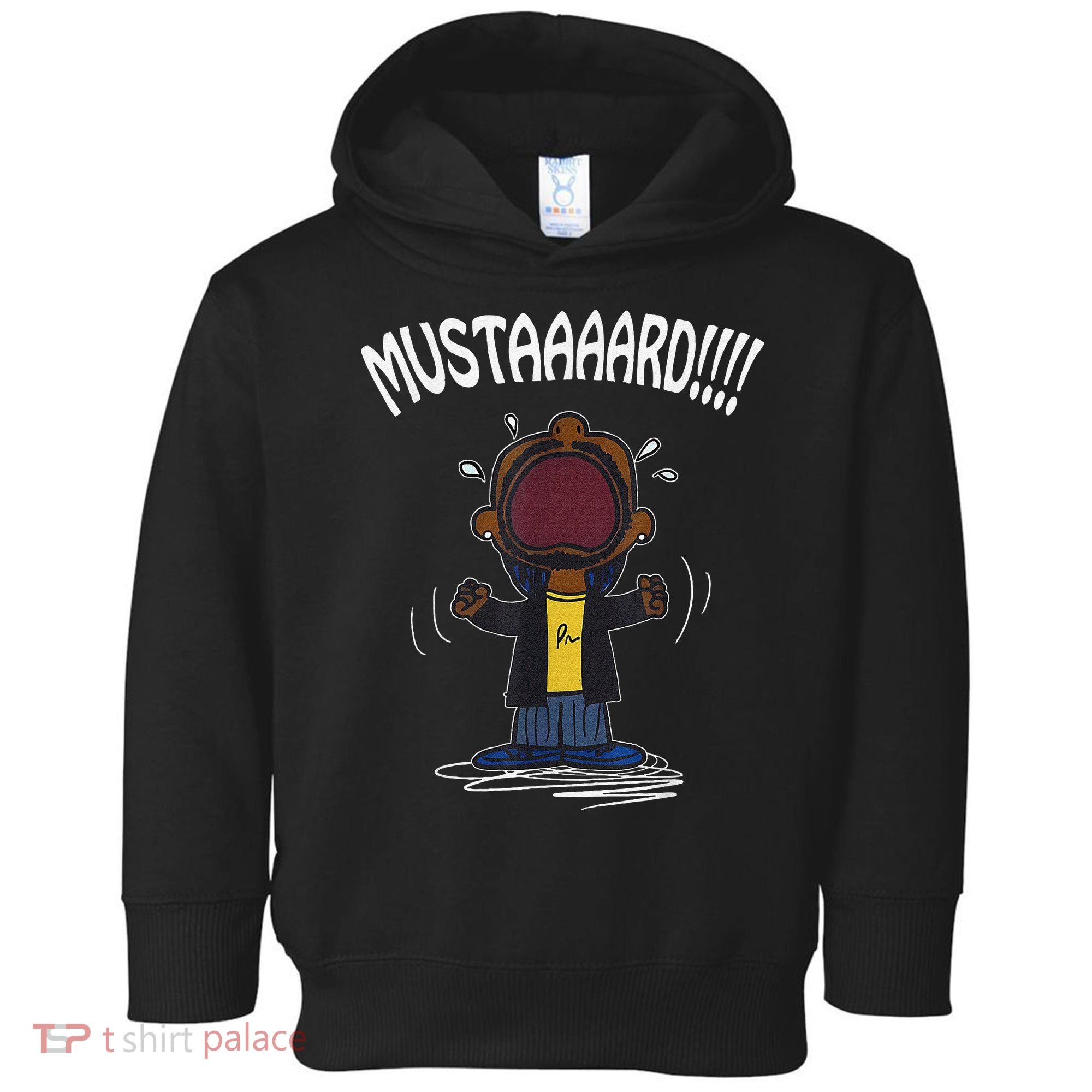 Mustard Meme Toddler Hoodie