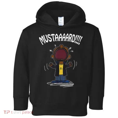 Mustard Meme Toddler Hoodie