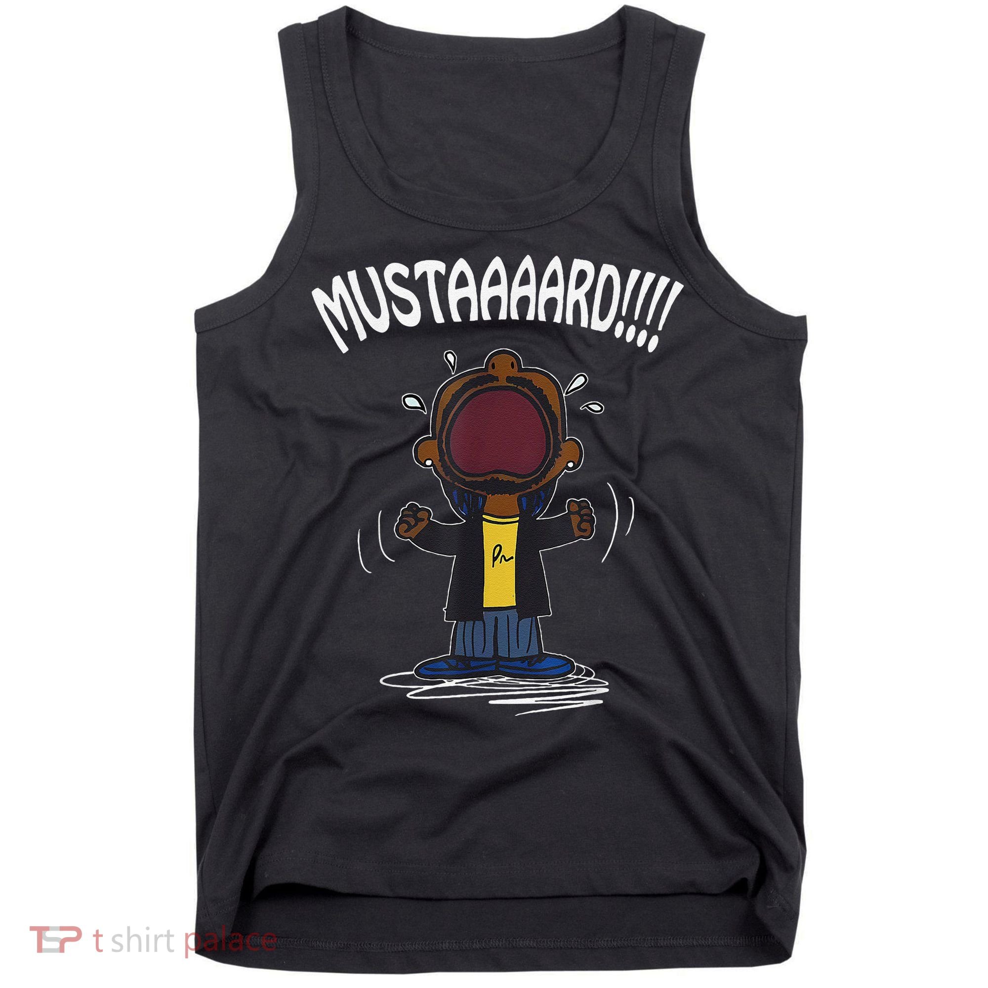 Mustard Meme Tank Top