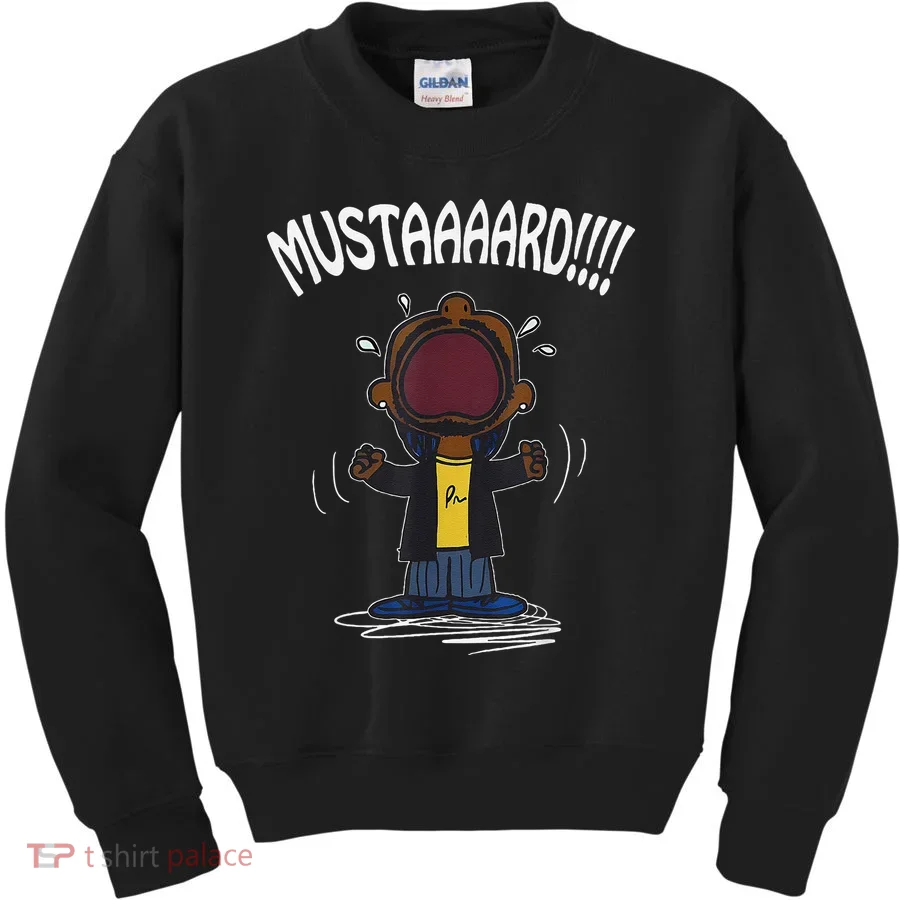 Mustard Meme Kids Sweatshirt
