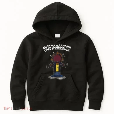 Mustard Meme Kids Hoodie