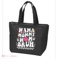 Mama Mommy Mom Bruh Retro Smile Face Tote Bag thumb 3