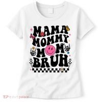Mama Mommy Mom Bruh Retro Smile Face Women's T-Shirt thumb 0
