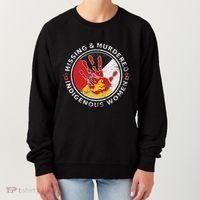 Mmiw Missing & Murdered Indigenous Women Red Hand Women's Sweatshirt thumb 0