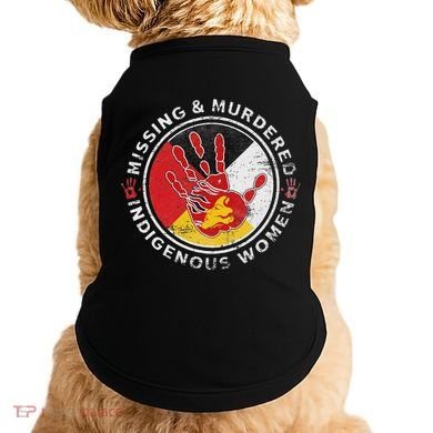 Mmiw Missing & Murdered Indigenous Women Red Hand Doggie Tank