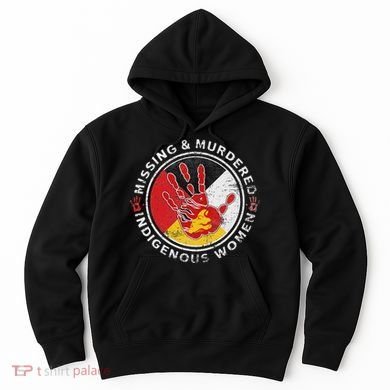 Mmiw Missing & Murdered Indigenous Women Red Hand Hoodie