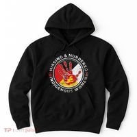 Mmiw Missing & Murdered Indigenous Women Red Hand Hoodie thumb 0