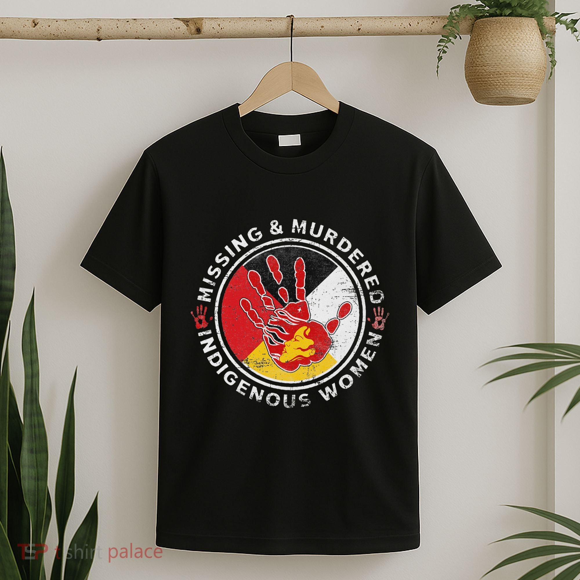 Mmiw Missing & Murdered Indigenous Women Red Hand T-Shirt