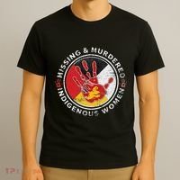 Mmiw Missing & Murdered Indigenous Women Red Hand T-Shirt thumb 3