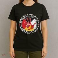 Mmiw Missing & Murdered Indigenous Women Red Hand T-Shirt thumb 4