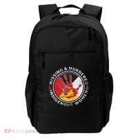 Mmiw Missing & Murdered Indigenous Women Red Hand Backpack thumb 0
