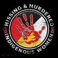 Mmiw Missing & Murdered Indigenous Women Red Hand Bucket Hat thumb 4