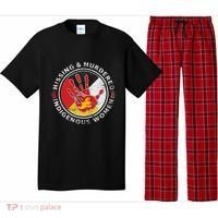 Mmiw Missing & Murdered Indigenous Women Red Hand Pajama Set thumb 0