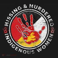 Mmiw Missing & Murdered Indigenous Women Red Hand Pajama Set thumb 2