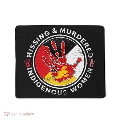 Mmiw Missing & Murdered Indigenous Women Red Hand Mousepad