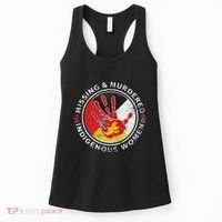 Mmiw Missing & Murdered Indigenous Women Red Hand Women's Tank Top thumb 0