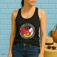 Mmiw Missing & Murdered Indigenous Women Red Hand Women's Tank Top thumb 2