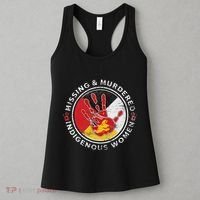 Mmiw Missing & Murdered Indigenous Women Red Hand Women's Tank Top thumb 3