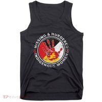 Mmiw Missing & Murdered Indigenous Women Red Hand Tank Top thumb 0