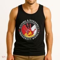 Mmiw Missing & Murdered Indigenous Women Red Hand Tank Top thumb 3